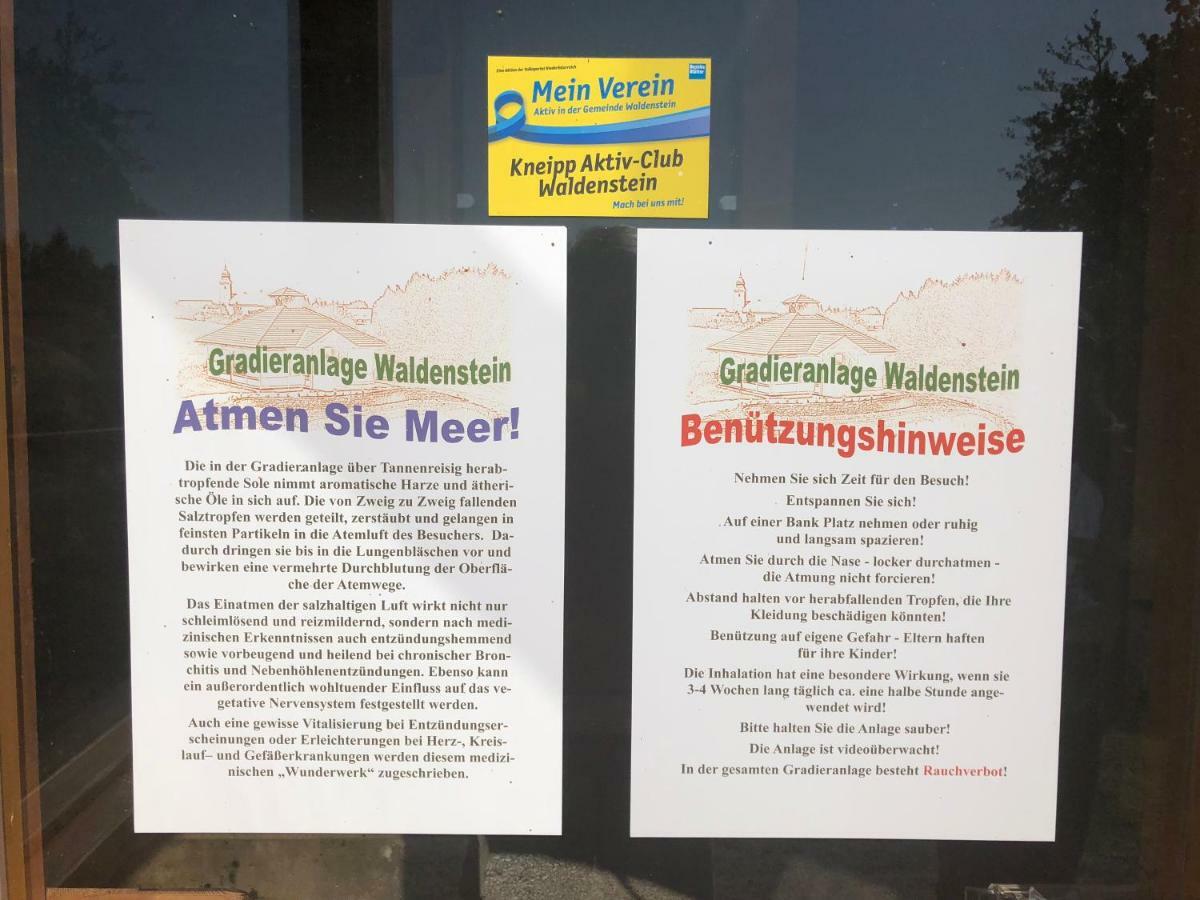 Amstetter'S Ferienwohnung Waldenstein  ภายนอก รูปภาพ